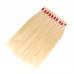 Stema 1kg(10pcs) Wholesale Deals #613 Blonde Raw Hair Bulk Natural Straight Hair Extensions For Braid