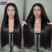 Stema Double Drawn Full 13x4 Transparent Lace Big Frontal Virgin Hair Wig 250% Density
