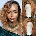 Stema 1B/30 Ombre 13x4 Lace Frontal Water Wave Bob Wig