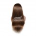 Stema #2 Chocolate Brown 13x4 Transparent Lace Frontal Straight Wig