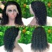 Stema 13x4 Transparent Lace Frontal Deep Curly Water Wave Human Hair Bob Wigs